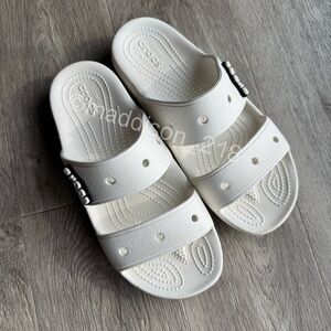 Crocs Classic Sandals White size 8 men’s